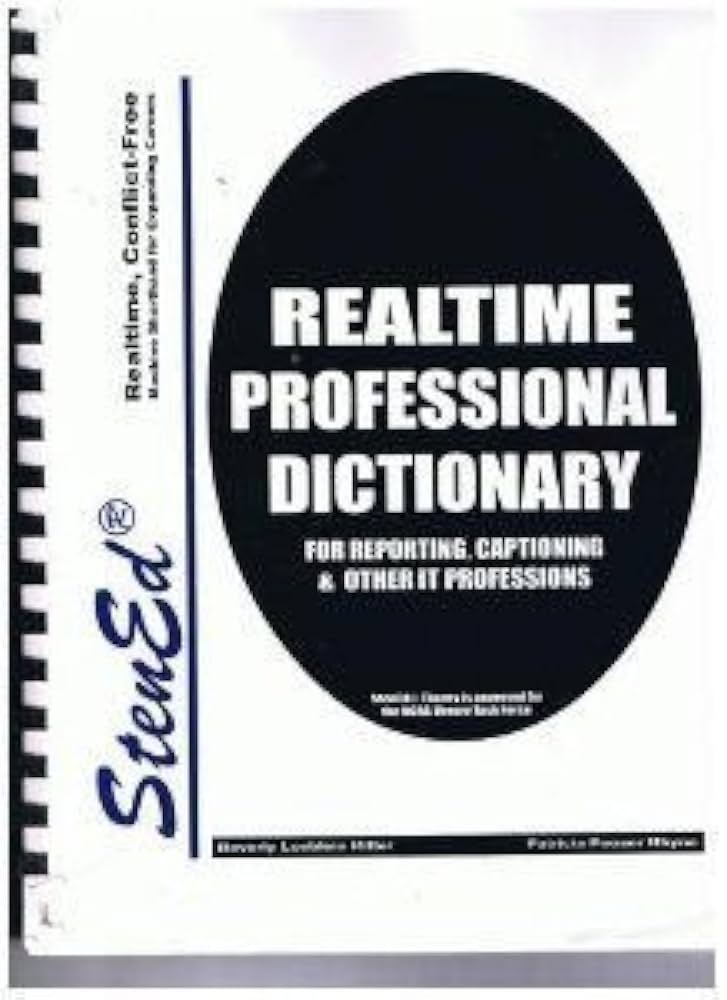 CBTの辞典　2016 Dictionary vol.2 Stened's Realtime Professional Dictionary for Stenotypists